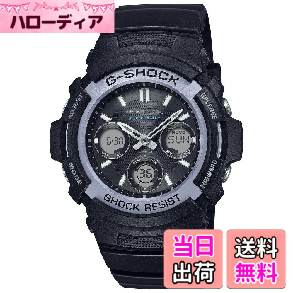 【送料無料】[カシオ] 腕時計 ジーショック 【国内正規品】AWG-M100 樹脂バンド 色：限定カラー :ブラック/ブルー