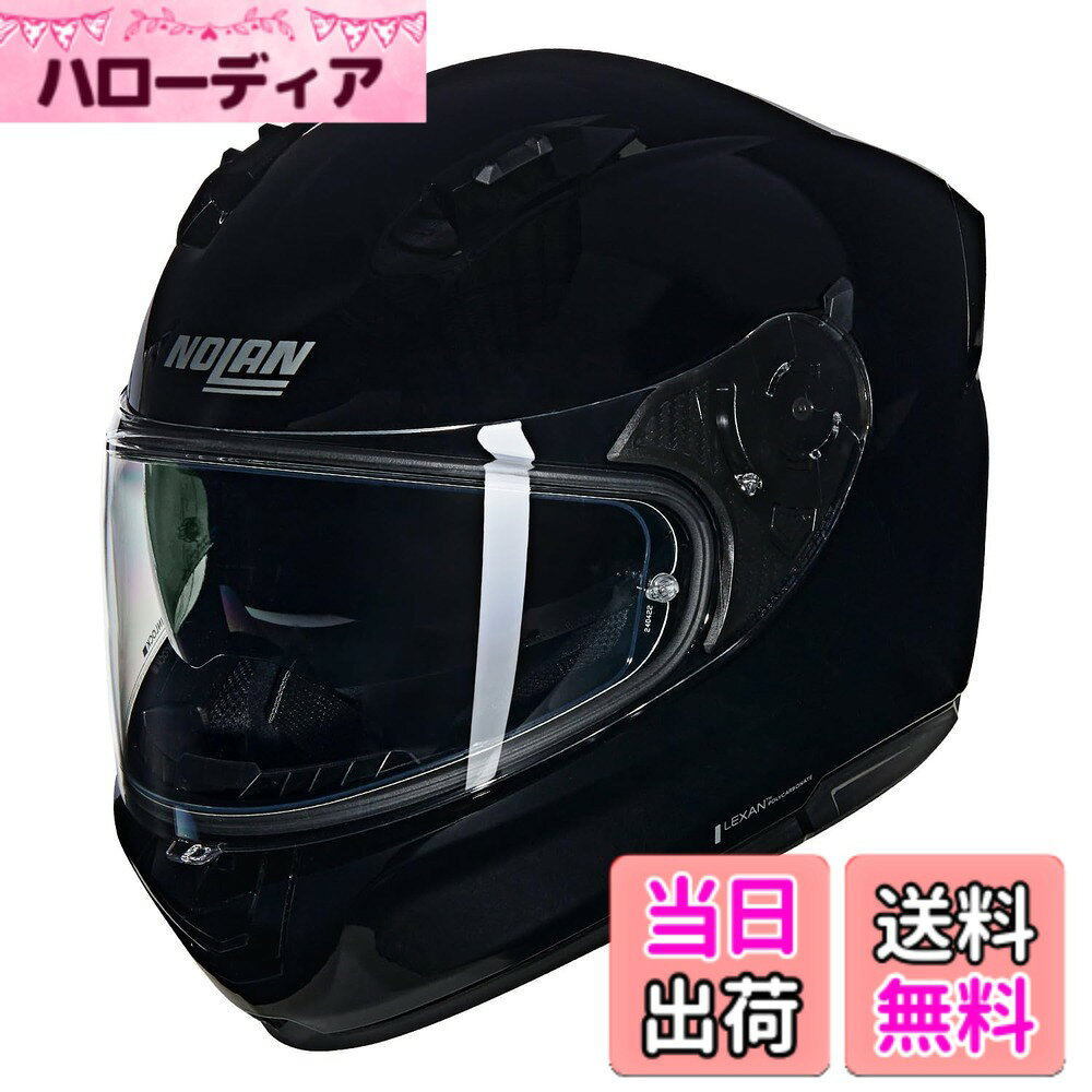 Rakuten - 【送料無料】【国内正規品】 NOLAN (ノーラン) バイク用 ヘルメット フルフェイス N60-6 色：BLACK/301、サイズ：XL