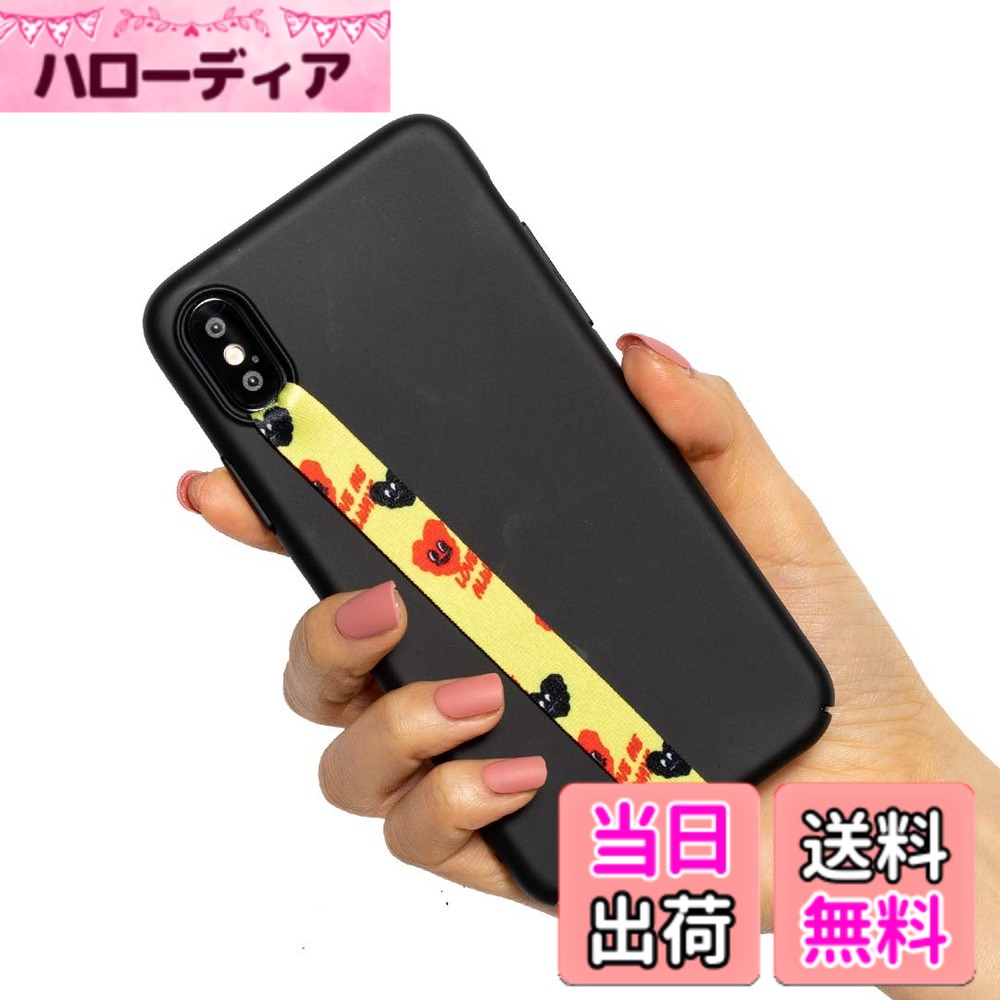 【送料無料】【ハイループ フォンストラップ Highloop】スマホケース ハンドストラップ フィンガーストラップ 落下防止 ワイヤレス充電対応 phonestrap (original) 色：22.ハート、サイズ：該当なし