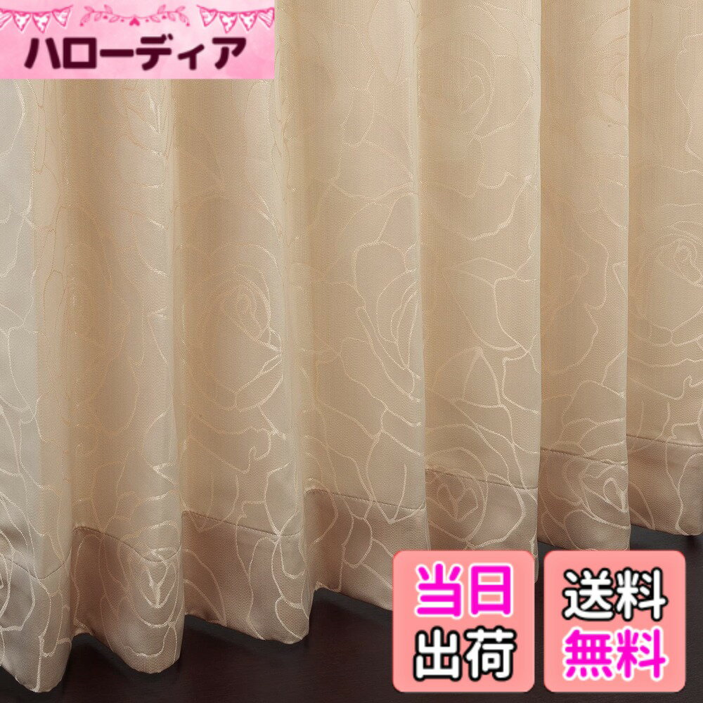 樂天商城 - 【送料無料】川島織物セルコン 【日本製】 防炎 形態安定プリーツ ウォッシャブル ドレープカーテン サイズ100x178cm 1枚入り 品番DF1144S 色：ベージュ、サイズ：丈178 cm x 幅100 cm (1枚組)