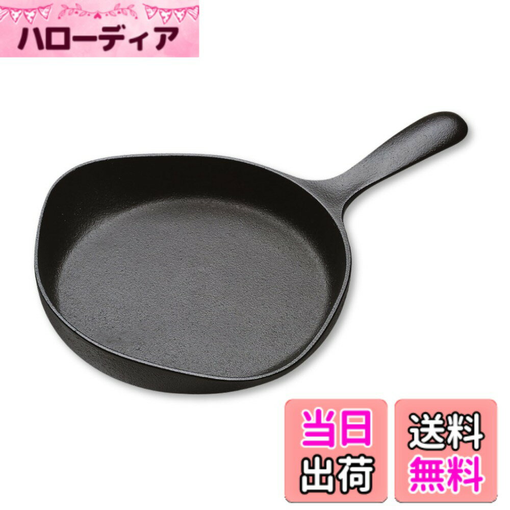 【送料無料】柳宗理(Yanagi Sori) 南部鉄器 日本製 IH対応 ガス火対応 強火調理 鉄鍋 色：ふた無し、サイズ：ミニパン16cm