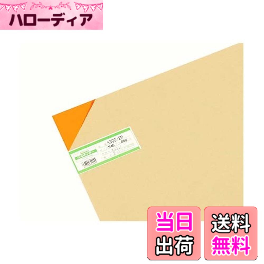 【送料無料】光 スミホリデー アクリル板 色：オレンジ透明、サイズ：545X650mm