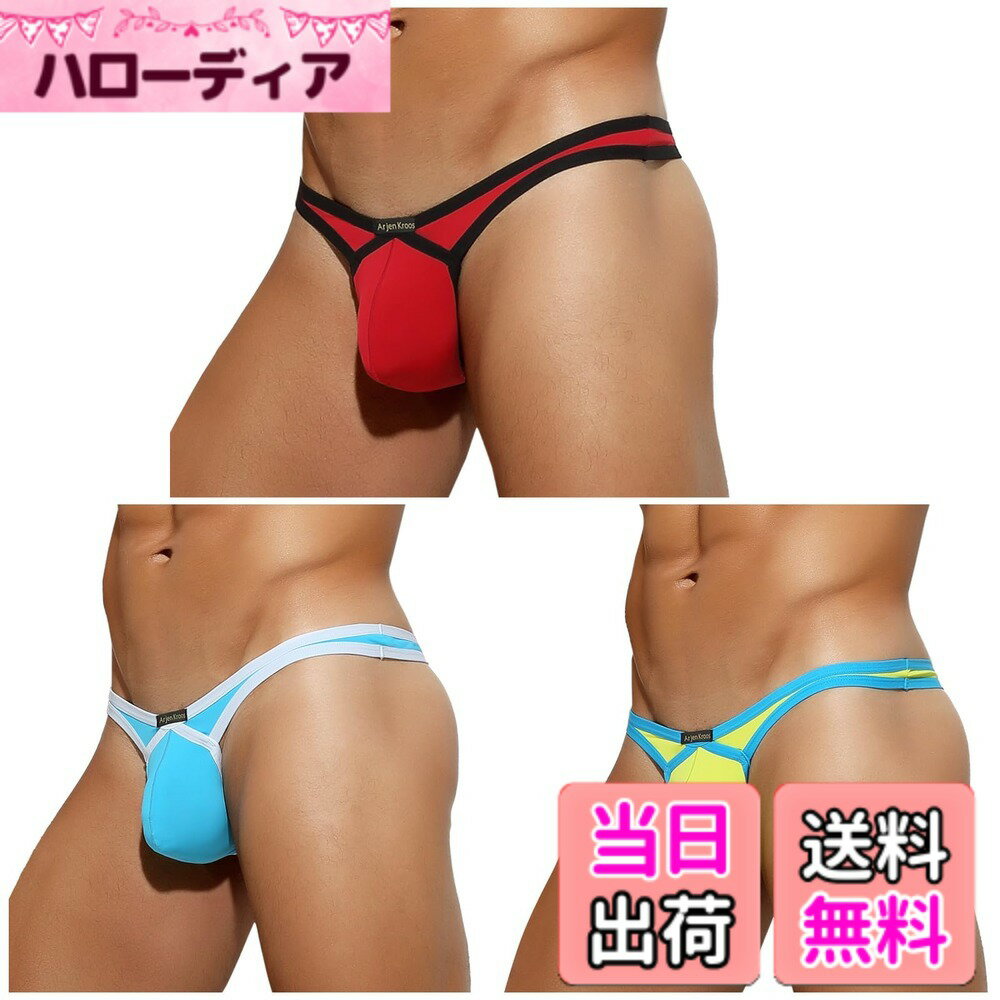 【送料無料】[Arjen Kroos] tバック メンズ 下着 セクシー インナー パンツ 男性用...