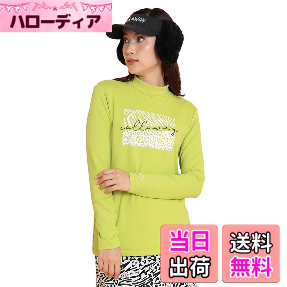 商品情報商品の説明説明 ■[キャロウェイ] レディース 長袖 モックネックシャツ (カルイシ:保温性・耐摩耗性)C24233205 シットリと気持ち良いナイロン混の起毛素材を使ったハイネックシャツです。 他にはない着心地が味わえるキャロウェイの冬定番的素材です。 ややオーバーサイズシルエット、フロントにハートとレオパードをアレンジしたアートワークをプリントしました。 1枚で着用して様になるようデザインが魅力出す ■長袖モックネックシャツ ■メンズ ■裏起毛ダブルニット ■保温性、軽量、耐摩擦性のある素材 ■ストレッチ、保温性 【CALLAWAY契約プロ】 石川遼プロ、深堀圭一郎プロ、笹生優花プロ、西村優菜プロ、など有名選手から愛されるゴルフ界キングブランドです。主な仕様 レディース商品brS / バスト 91cm / 着丈 59cm / 肩幅 37cm / 袖丈 57.5cmbrM / バスト 95cm / 着丈 61cm / 肩幅 38cm / 袖丈 58.5cmbrL / バスト 99cm / 着丈 63cm / 肩幅 39cm / 袖丈 59cmbrLL / バスト 103cm / 着丈 65cm / 肩幅 40cm / 袖丈 59.5cmbr※商品生地の特性によって、1-2cm前後の誤差が生じます。