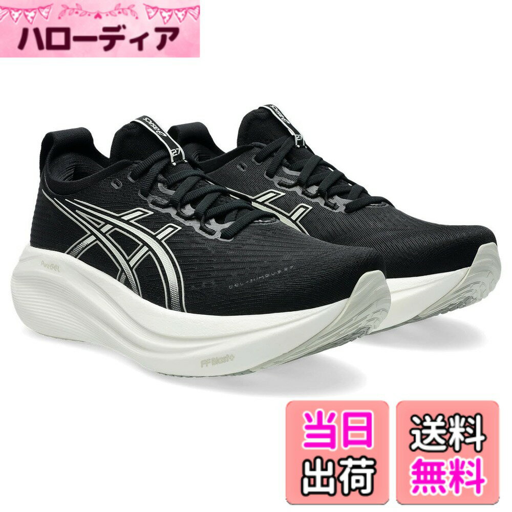 ������̵����asics(�����å���) ��ǥ����� GEL-NIMBUS 27���˥󥰥��塼�� ����002(�֥�å����쥤�����졼)����������25.0 cm 2...