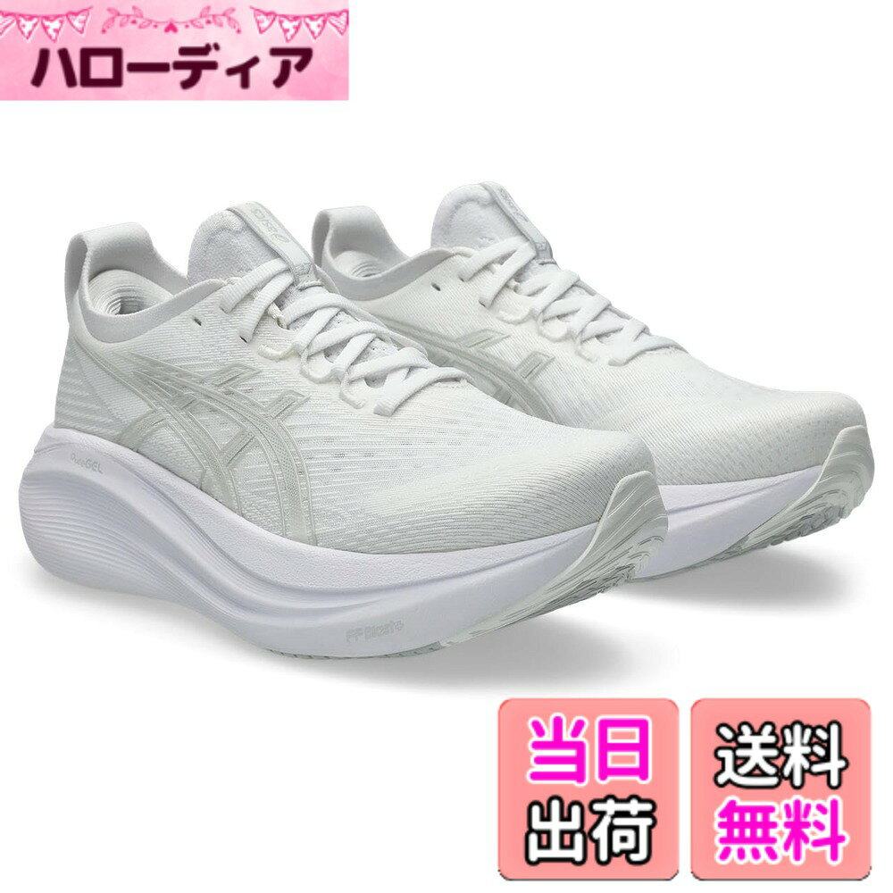 ������̵����asics(�����å���) ��ǥ����� GEL-NIMBUS 27���˥󥰥��塼�� ����100(�ۥ磻��/���쥤���㡼���졼)����������23.0 c...