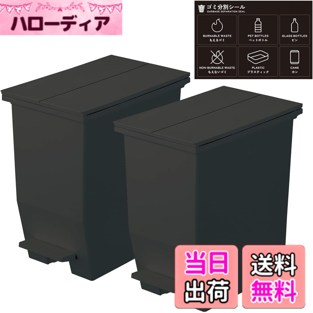 【送料無料】リス(RISU) ソロウ ゴミ箱 ふた付き ペダルオープン 両開き 抗菌 加工 日本製  ...