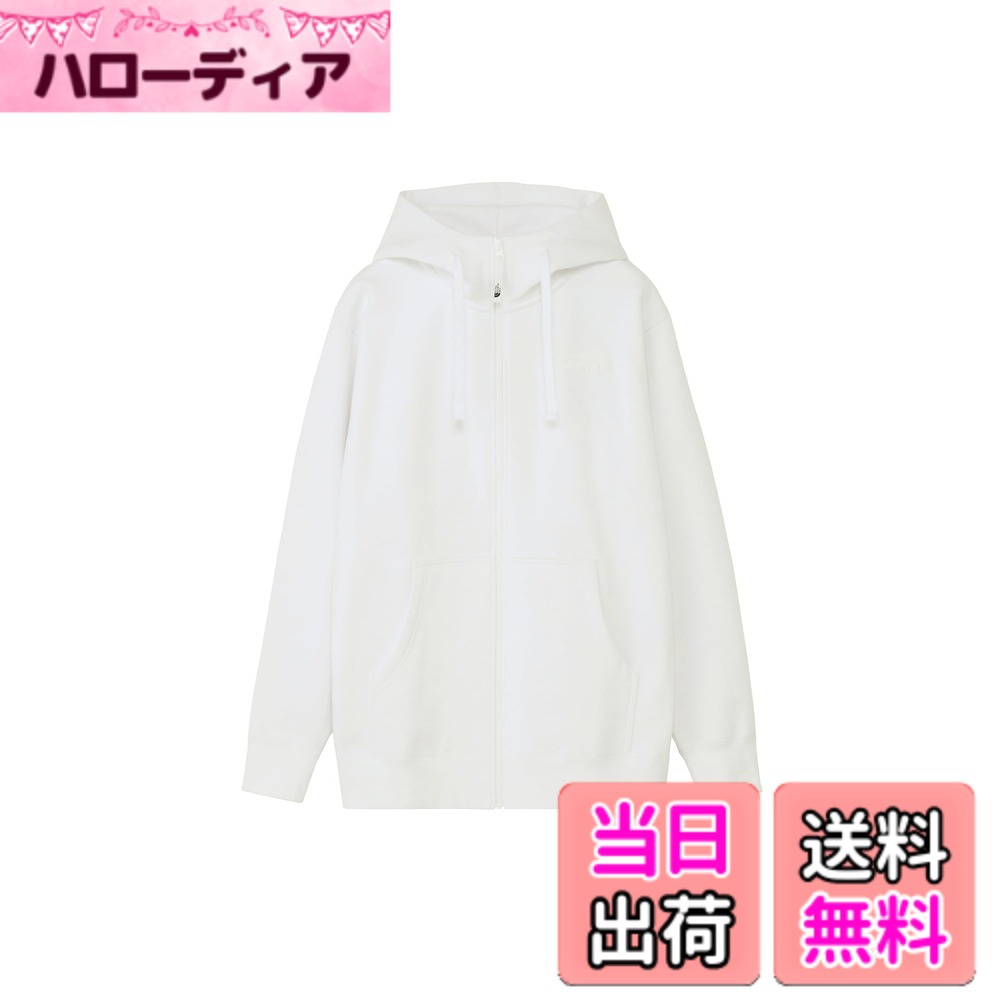 【送料無料】[ザ・ノース・フェイス] パーカー スウェット 大人 子供 キッズ リアビューフルジップパーカー 親子コーデ 色：ホワイト/ホワイト、サイズ：M