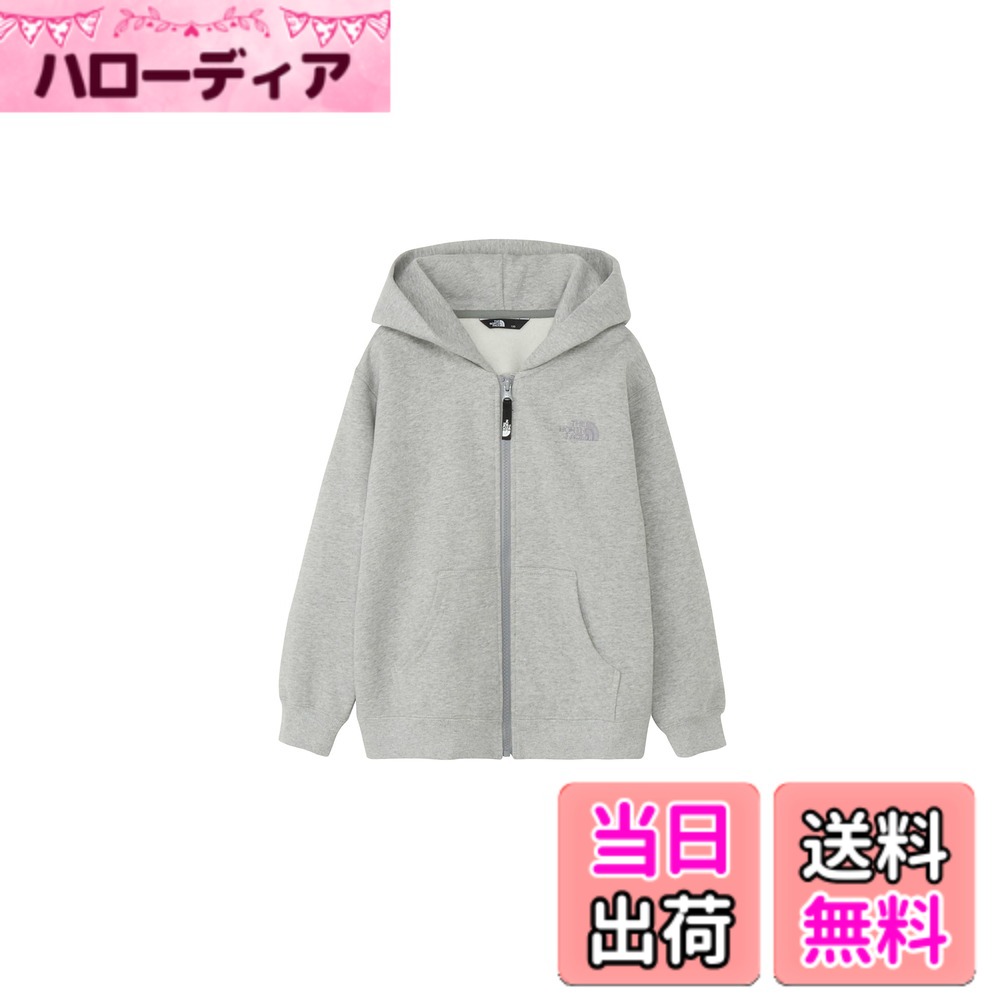 Rakuten - 【送料無料】[ザ・ノース・フェイス] パーカー スウェット 大人 子供 キッズ リアビューフルジップパーカー 親子コーデ 色：ミックスグレー、サイズ：140