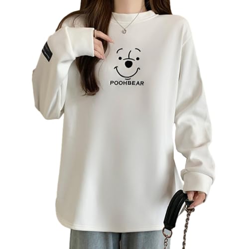 【送料無料】[MSFQSNB] Tシャツ レディース トップス ブラウス 長袖 プルオーバー ラウンドネック 裹起..