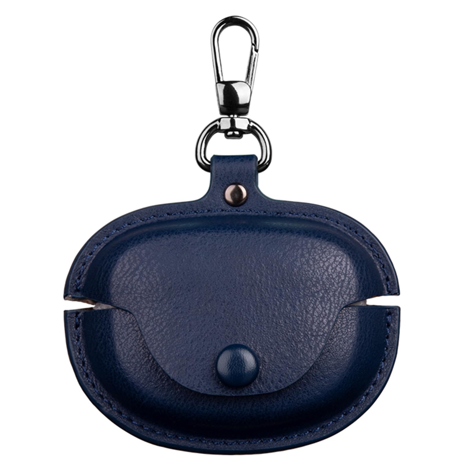 【送料無料】TOORQR For Bose Ultra Open Earbuds ケース カバー 本革 Bose Ultra Open Earbuds イタリアンレザー ケース 保護カバー 防塵 落下防止 キズ防止 全面保護 軽量 カラビナ付き 色：ブルー、サイズ：Bose Ultra Open Earbuds ケース PU革