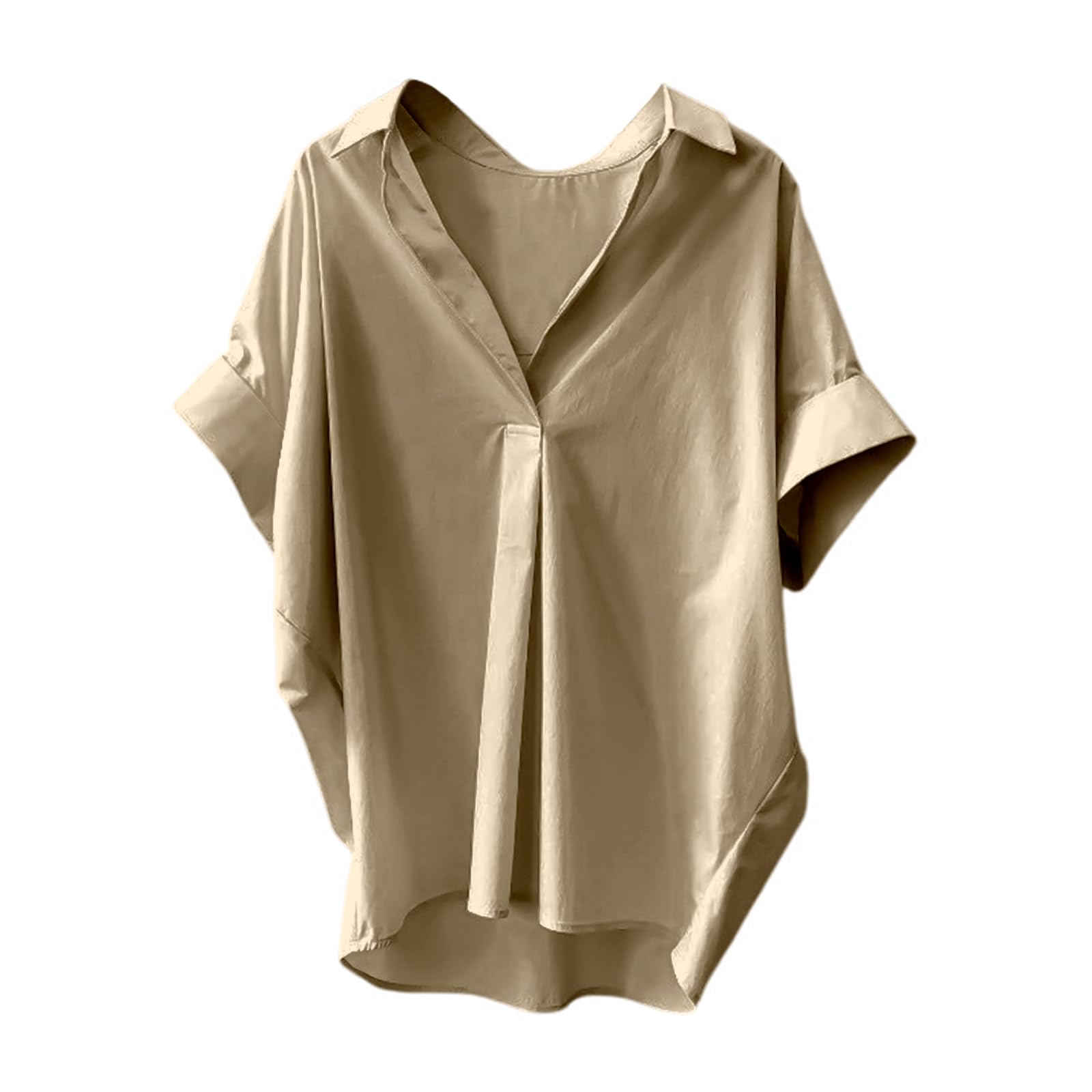 【送料無料】[R10righten] ブラウス レディース シャツ トップス カットソー 半袖 Vネック ドルマンス..