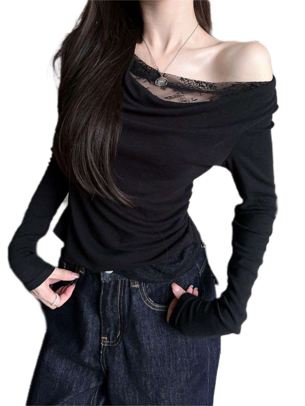 ������̵����[KKAERDIYA] ���Ǻ�ɥå��� �����ɥ��㥶���졼���ȥåץ�, ��ǥ������ۥ磻�ȡ��֥�å� �����֥�å�����������M