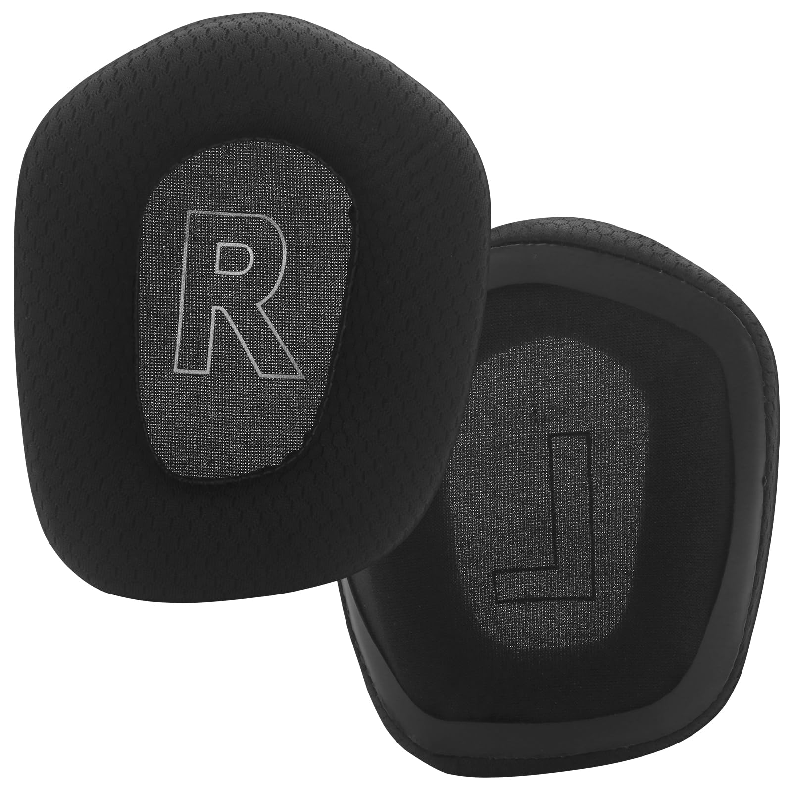 【送料無料】G733メッシュ生地イヤーパッド交換用イヤーパッドクッション Logitech G733 Lightspeed RGBワイヤレスヘッドフォン対応 高密度メモリーフォームイヤーパッド イヤーマフ イヤーカップカバー 修理パーツ - ブラック 色：ブラック