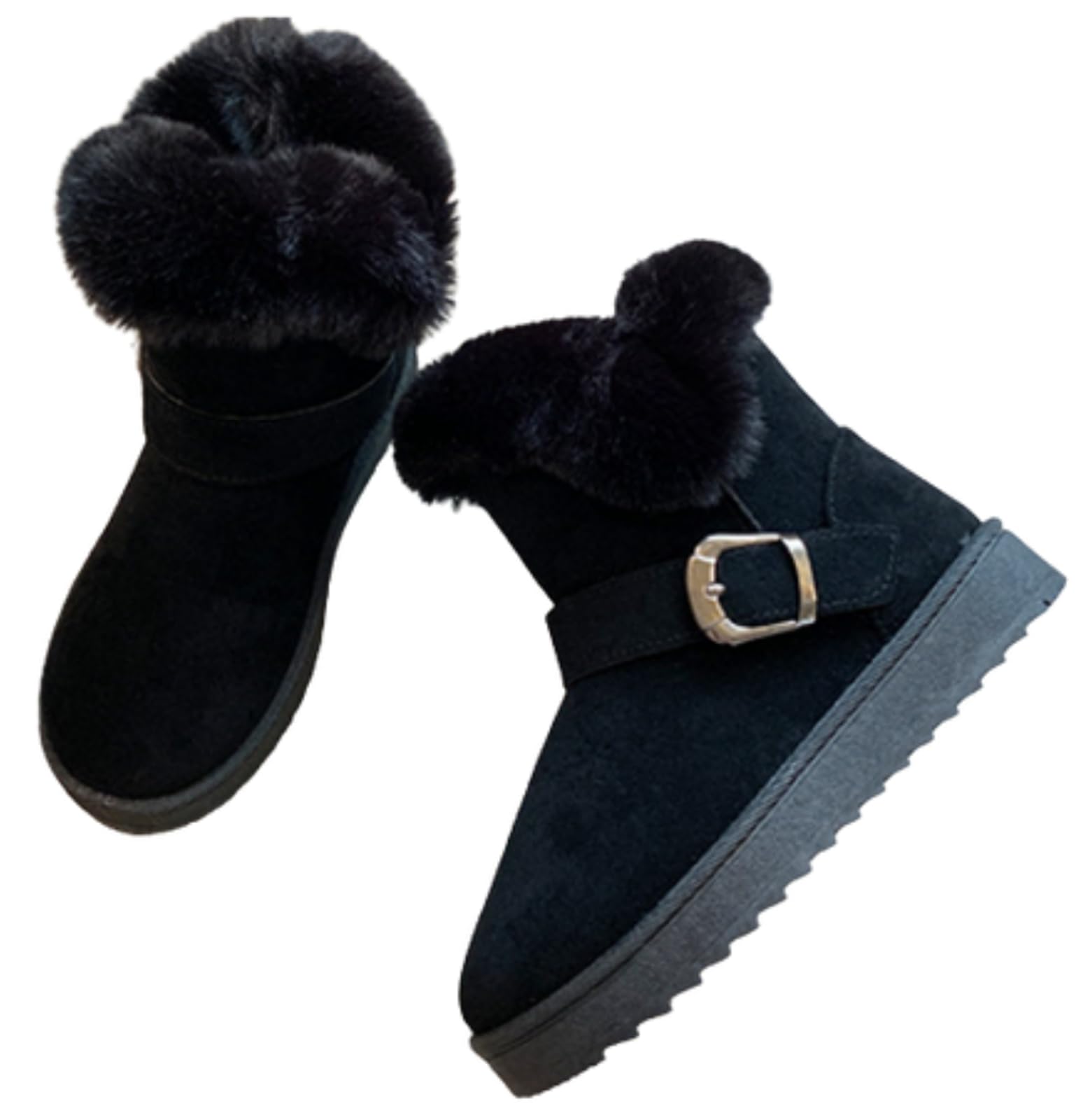 【送料無料】[link bleu] リンクブルー ムートン ブーツ ファー あったか もこもこ 裏 起毛 暖かい ボ..