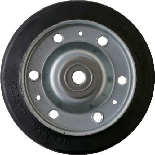 【送料無料】ハンマーキャスター(Hammer Caster) S型 ゴム車 150mm 車輪のみ 425S-R150