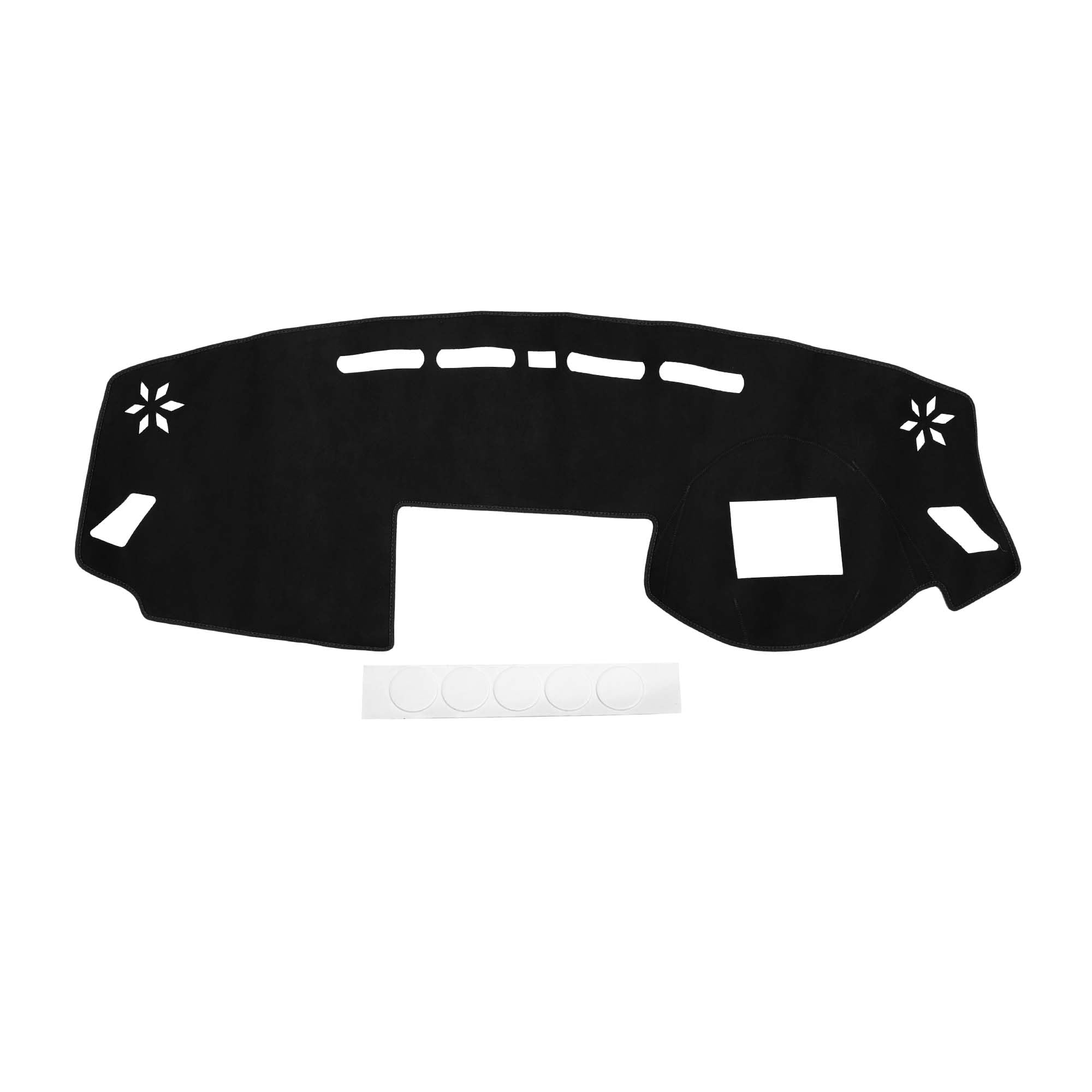 【送料無料】HEROFFIX ダッシュボードダッシュカバー 三菱エクリプスクロス 2018-2024 インテリアダッシュボードマット シリコンスエード 色：ブラック