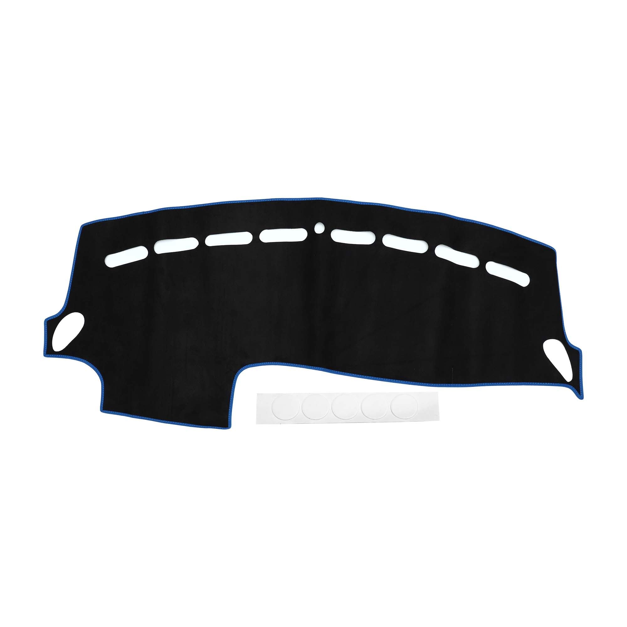 【送料無料】HEROFFIX ダッシュボードダッシュカバー ボルボ V40 MB 2013-2017 インテリアダッシュボードマットブラックシリコンスエード 色：ブルー