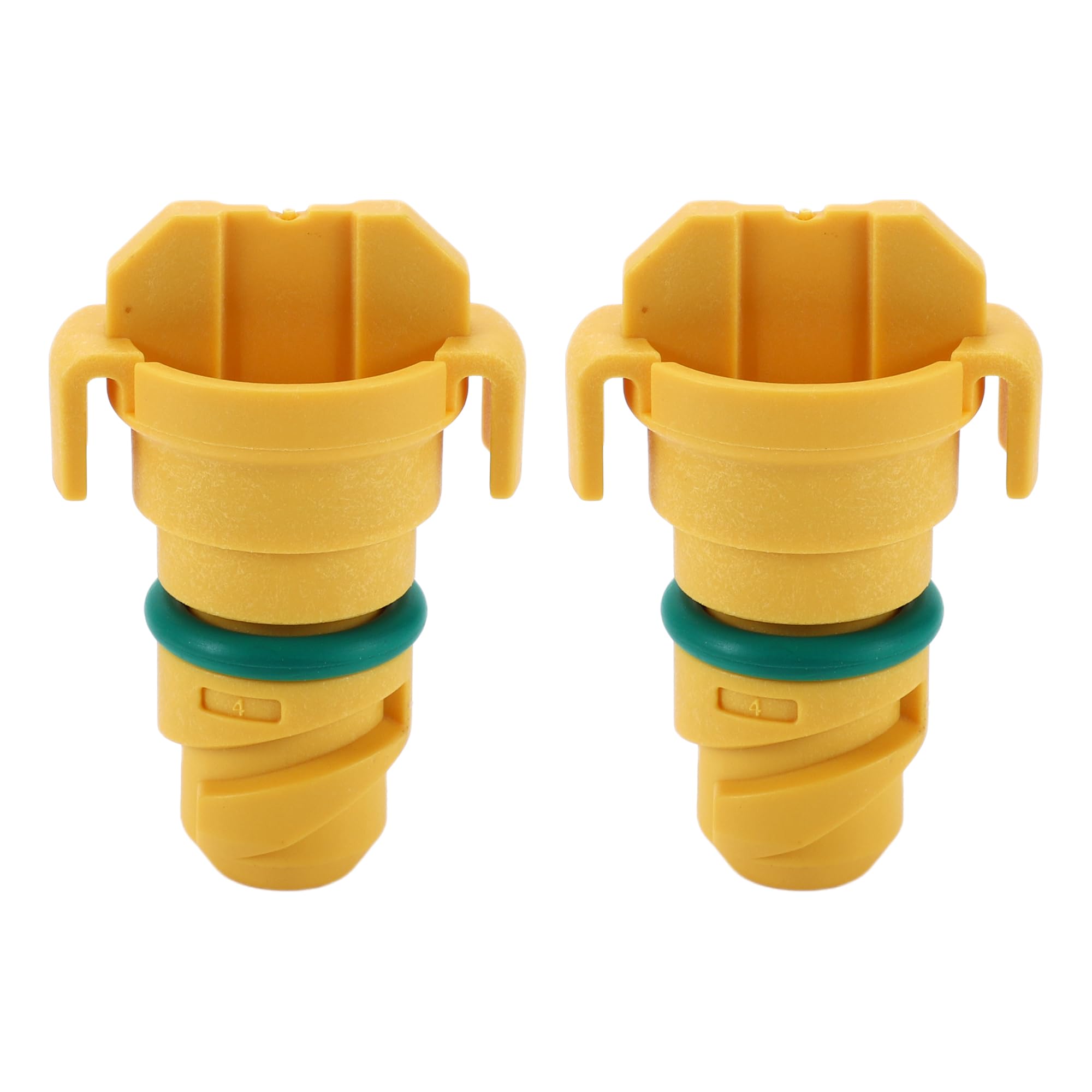 【送料無料】HEROFFIX フォードに対応F-250 F-350 F-450 F-550スーパーデューティ2011-2012用のオイルドレンプラグ1セット エンジンオイルパンドレンボルトスクリュースレッドリペア Oリング付きオレンジラバー 色：緑, オレンジ、サイズ：14X10X3cm