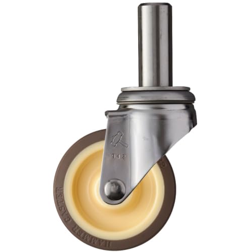 【送料無料】ハンマーキャスター(Hammer Caster) SKシリーズ オールステンレス自在ウレタンB車 100mm 320SK-UB100