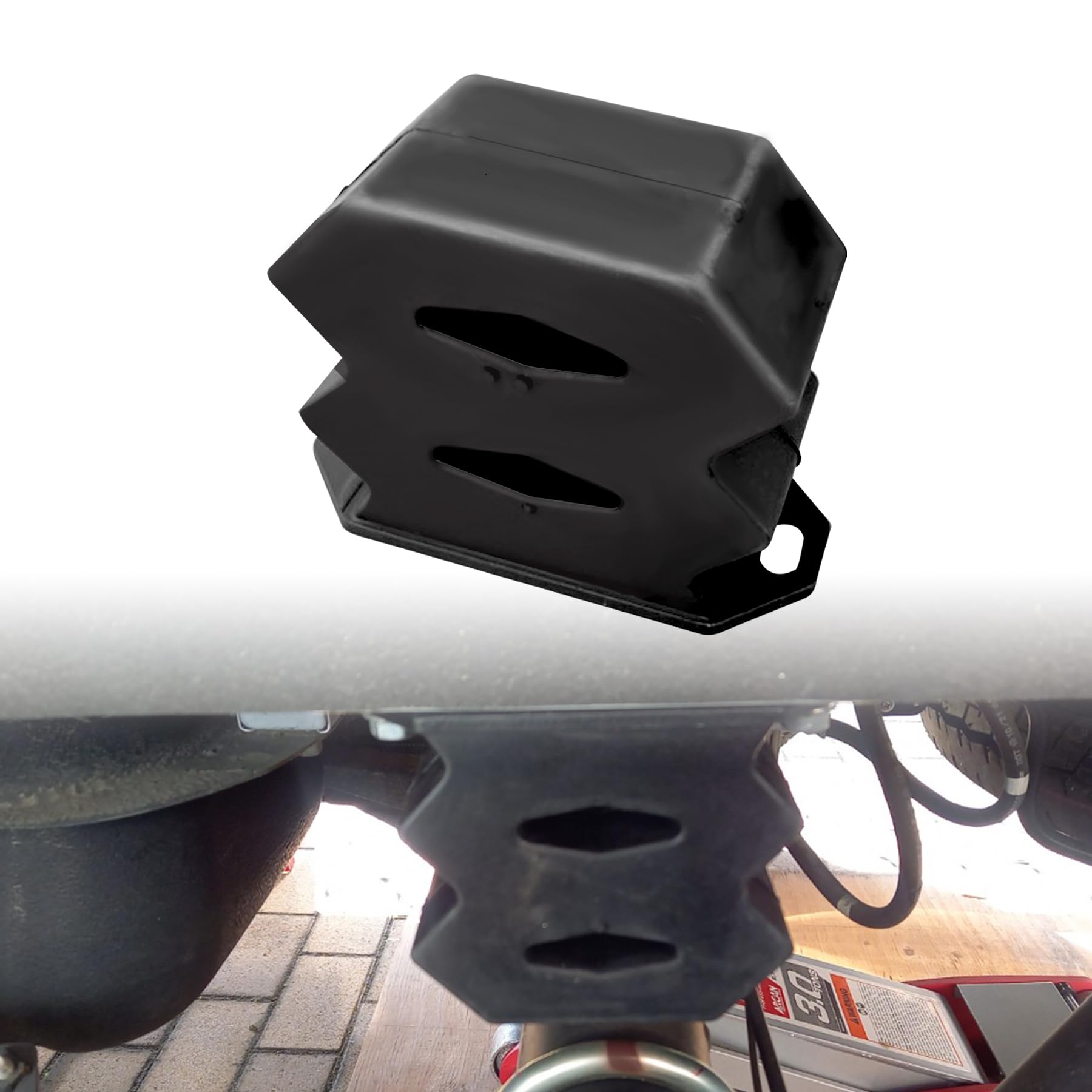 【送料無料】COBIVI 大容量ソフトバンプラバー200系ハイエース用 ランクル用 その他多くの車種に対応し 2個/1個 衝撃吸収 色：ブラック、サイズ：1PCS