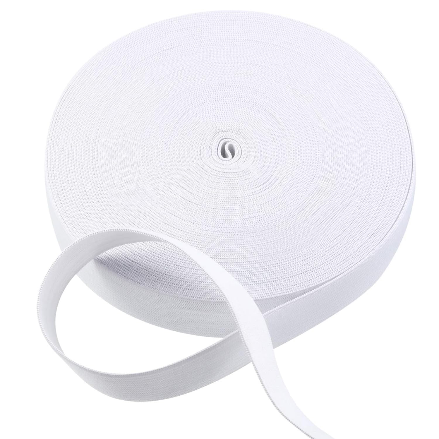 【送料無料】平ゴム 弾性ゴム 4仕様 ホワイト/ブラック 2色 裁縫用高弾性バンド ズボンリペア用 手芸裁..