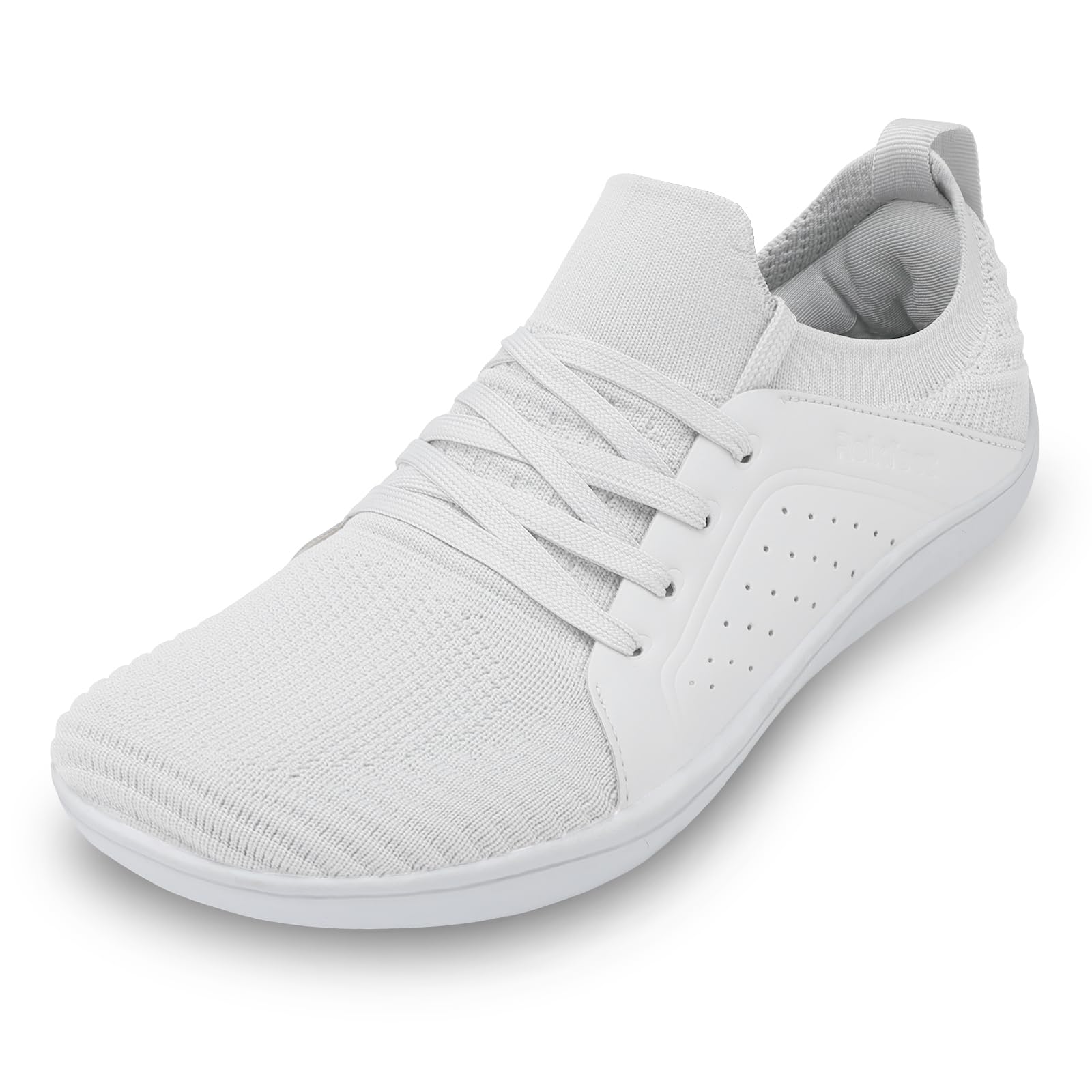 【送料無料】[Scurtain] メンズ シューズ 幅広 介護 4E リハビリ ワイド 高齢者靴 介護用品 介護用靴 転倒予防 装具をつけたまま 浮腫んだ足でも履ける靴 入院 紳士 外履き スリッポン 男性用 26-29.5 cm 色：ホワイト、サイズ：27.5 cm 4E