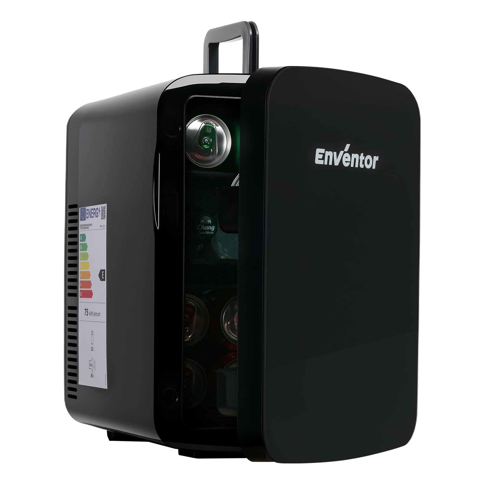 【送料無料】Enventor 冷蔵庫 小型 冷温庫 極静音 エコモード搭載 LCD温度表示 ワンタッチ操作 PSE認証..