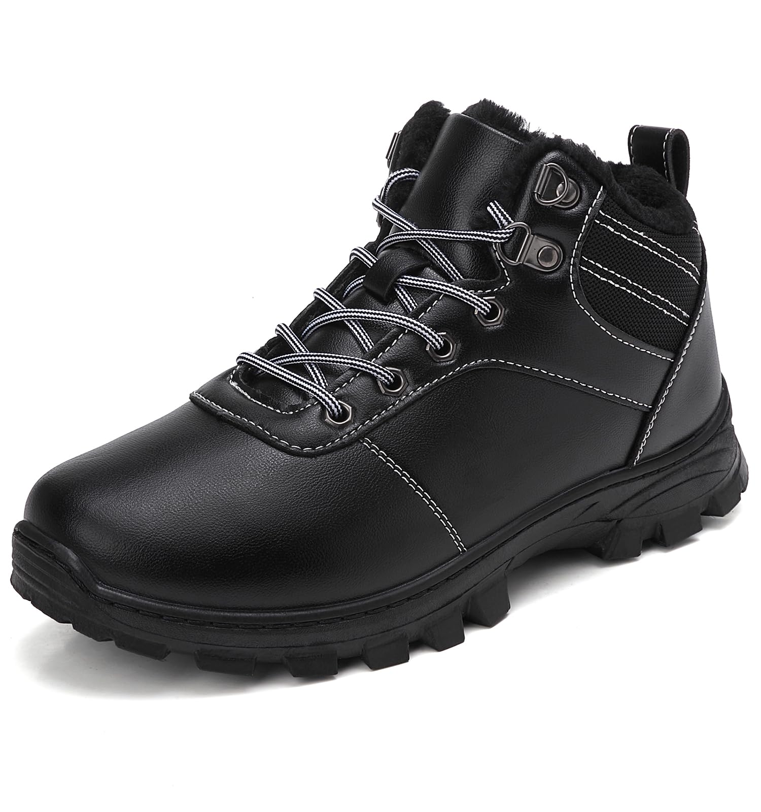 【送料無料】[kepglow] スノーブーツ メンズ レディース 撥水加工 防寒靴 保温 アウトドアブーツ 冬用シューズ 裏起毛 滑り止め 登山 ..