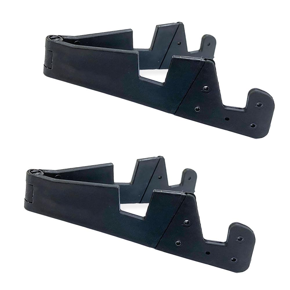 【送料無料】2個セット ミニ スマホスタンド スマホホルダー 折りたたみ スマホスタンド 軽量小型 コンパクト 持ち運び シンプル（ブラック） 色：ブラック