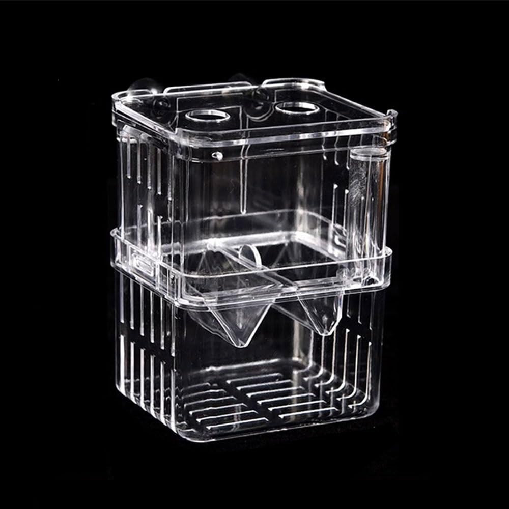 【送料無料】隔離ケース 産卵ケース 繁殖隔離ボックス 水槽用 繁殖隔離ボックス 透明 産卵 孵化 隔離 ..