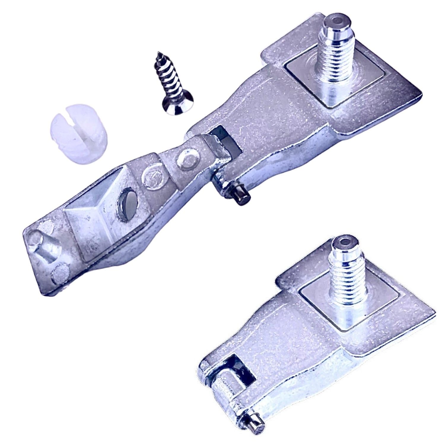 【送料無料】YESprime ドア ハンドル ヒンジ フィアット アルファロメオ 互換品 500 51964555 51939041 内部 修理 キット 部品 色：シルバー