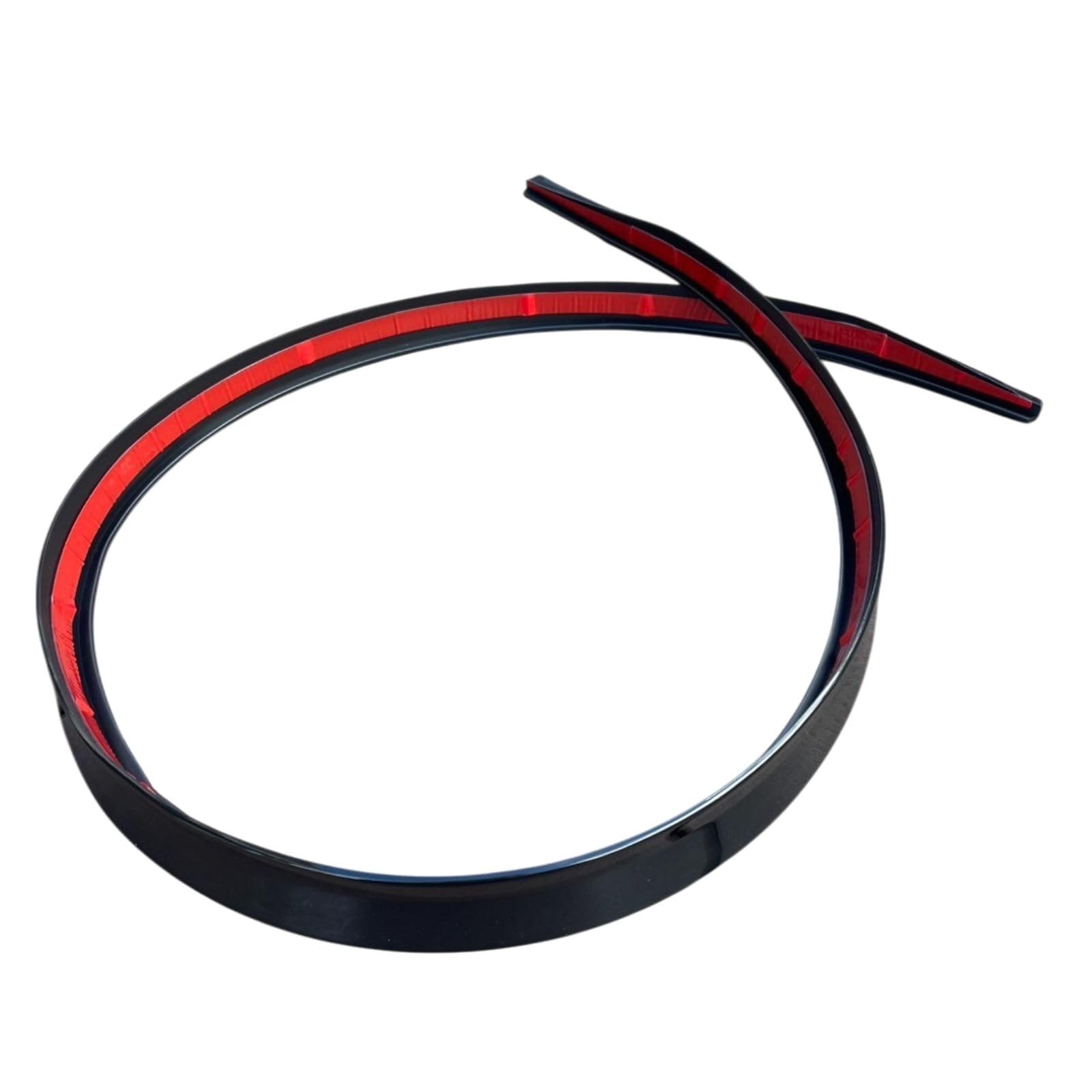 【送料無料】YESprime リア スポイラー ボンネット エアロ モール 1.5m リップ 汎用 虫除け フロント コンパクト ドレスアップ ボディ ウイング 色：ピアノブラック