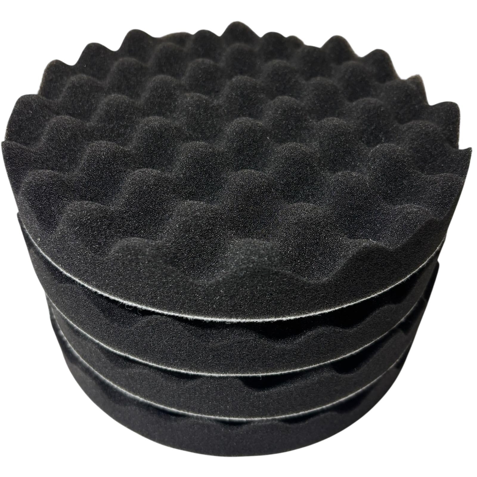 【送料無料】YESprime ポリッシャーバフ スポンジバフ 180mm 4個セット 車磨き コンパウンド ポリッシ..