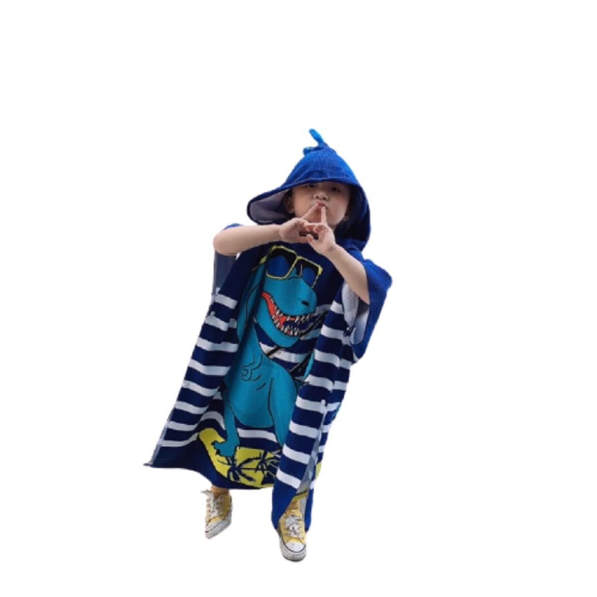 【送料無料】[yuaseiharu] バスローブ キッズ ベビー 子供 バスポンチョ フード付き バスタオル マント..