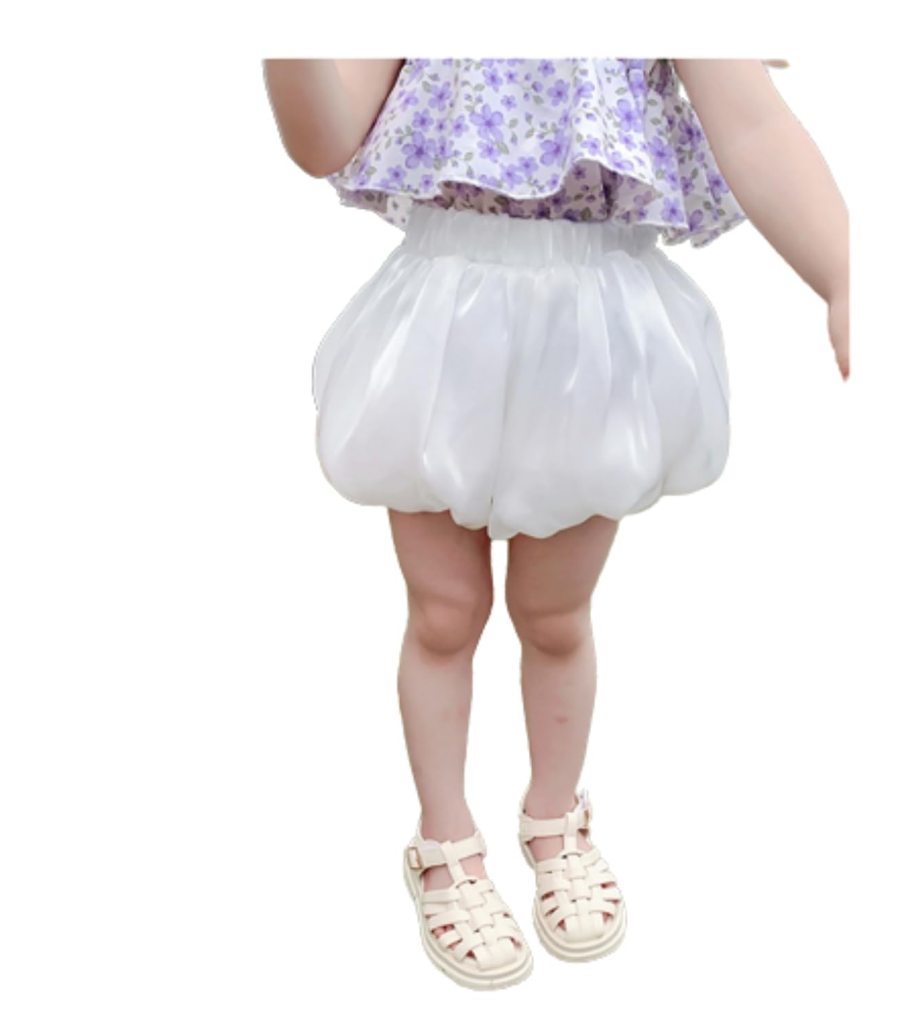 【送料無料】[yuaseiharu] 子供服バルーンパンツ かぼちゃパンツ 短パン 半ズボン ふんわりブルマーサ..