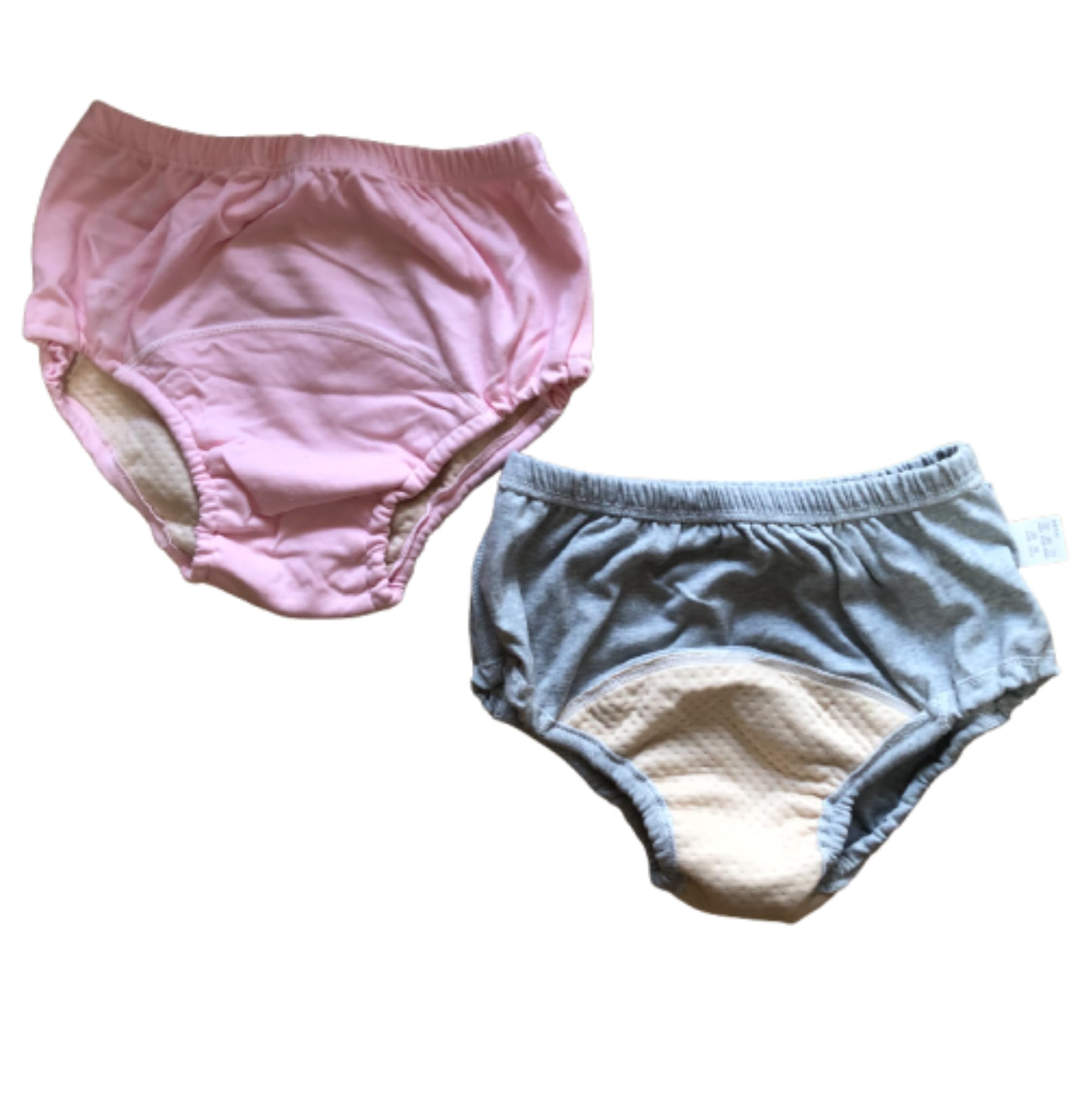 【送料無料】〔yuaseiharu〕ピンクグレー2色セット失禁パンツ女性用尿漏れパンツ吸水ショーツモレムレカユミ臭いもなし深履き20ccちょい漏れM/L/XL軽失禁 色：ピンク　グレー、サイズ：L