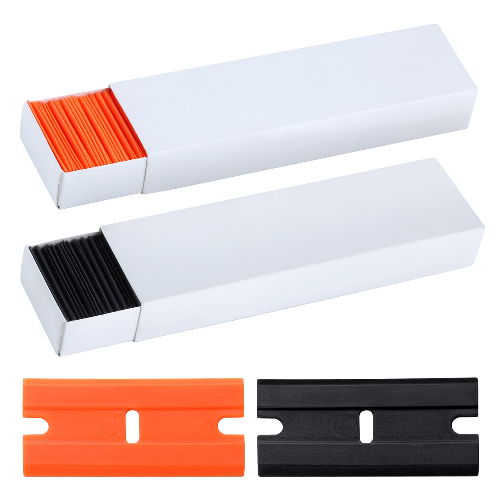 【送料無料】SPEEDWOX 200本セット 両刃プラスチックブレード ダブルエッジプラスチックブレード プラ..