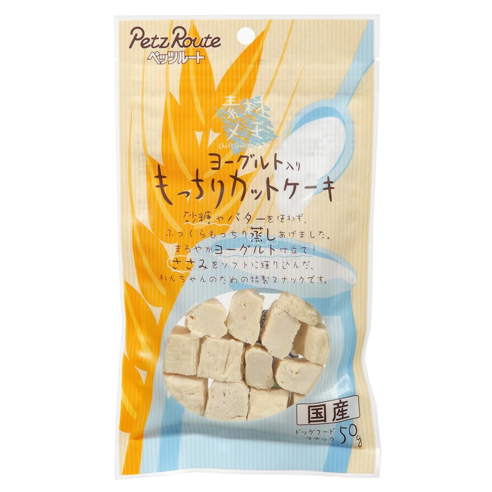 【送料無料】ペッツルート (Petz Route) 素材メモ ヨーグルト入りもっちりカットケーキ 色：無し、サイ..