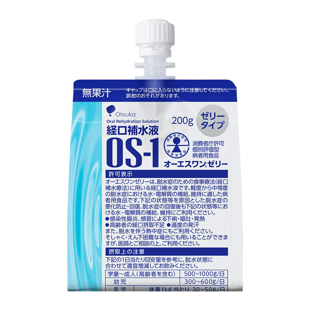 【送料無料】経口補水液 OS-1 オーエスワンゼリー 200g×6袋 色：0、サイズ：200グラム (x 6)