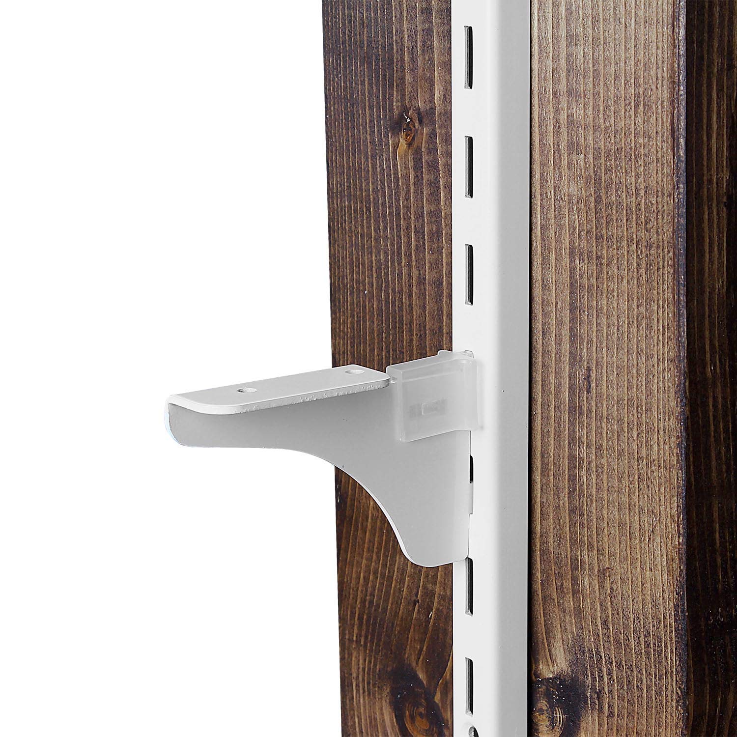 【送料無料】和気産業(Waki Sangyo) 1×4ピラシェル棚受 棚受け金具 色：白、サイズ：1枚用