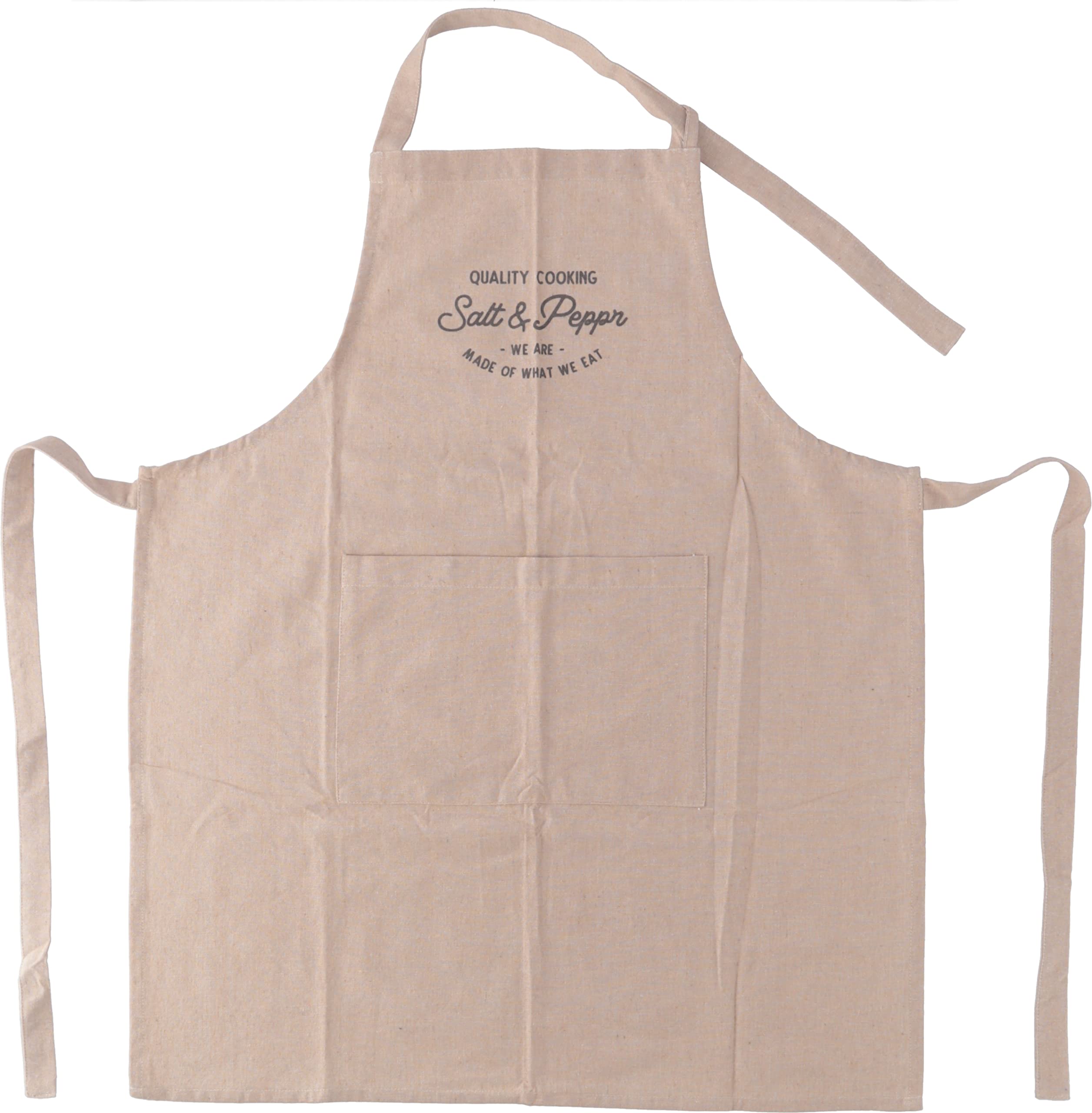 【送料無料】不二貿易 エプロン Salt&Pepper 色：ビスケット、サイズ：小型