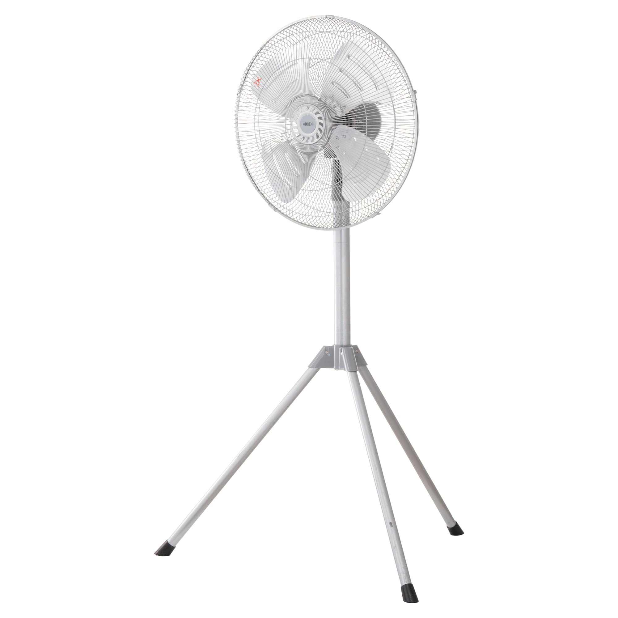 【送料無料】広電(KODEN)アルミ羽根工業扇 色：ライトグレイ、サイズ：三脚型