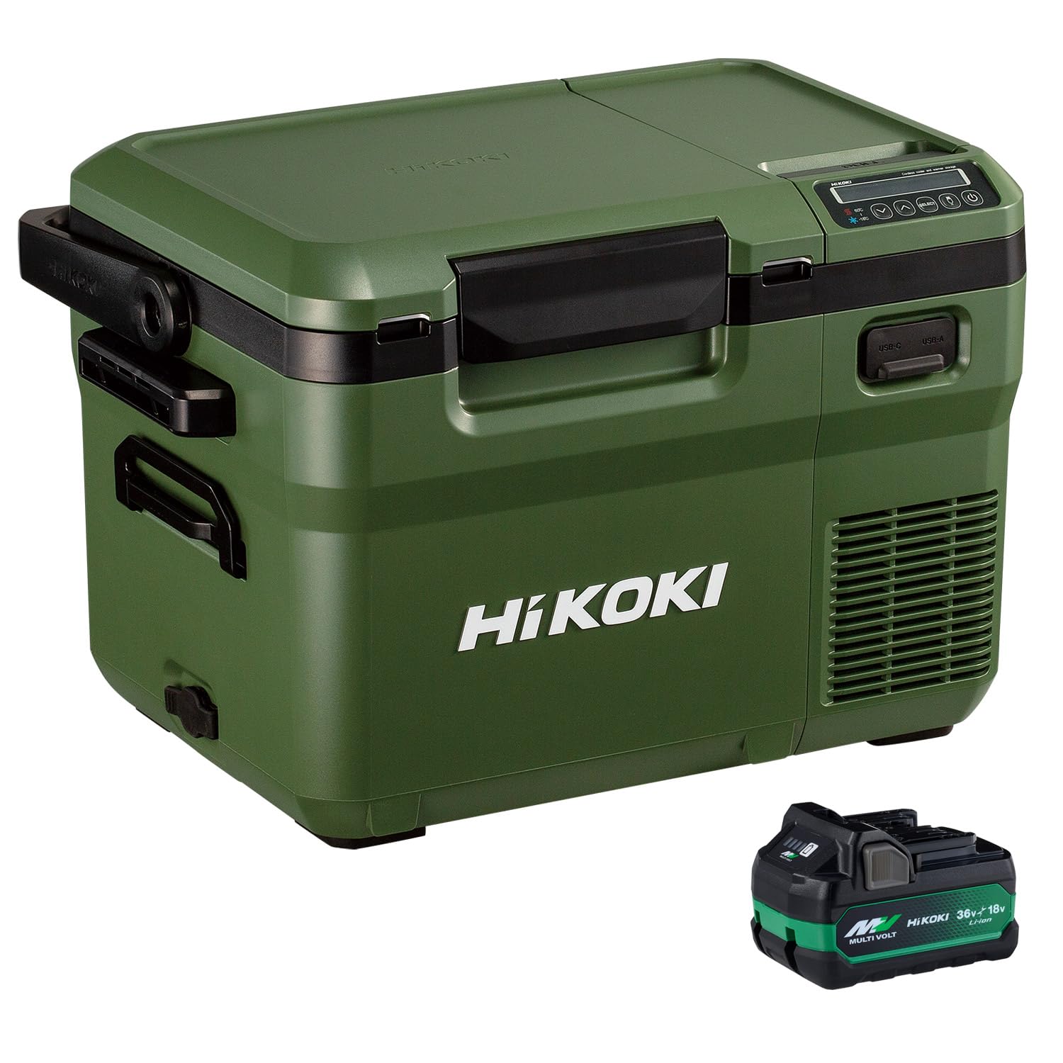 【送料無料】HiKOKI(ハイコーキ)_UL18DD_カラー/付属品 色：フォレストグリーン