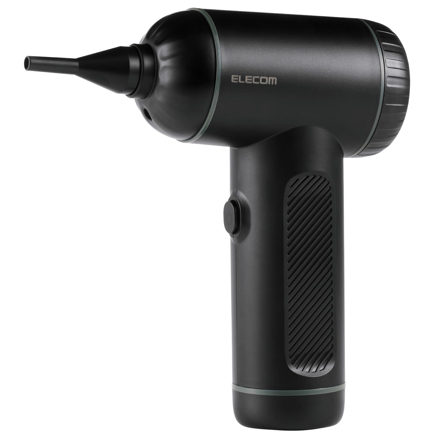 【送料無料】エレコム 電動エアダスター ブロワー 2WAY 吹き飛ぶ/吸い込む 強力 充電式 3段階風量調整 50000rpm高速回転 最大吸引力6200Pa 軽量 LEDライト付き ブラック ADWALCC01BK 色：ブラック