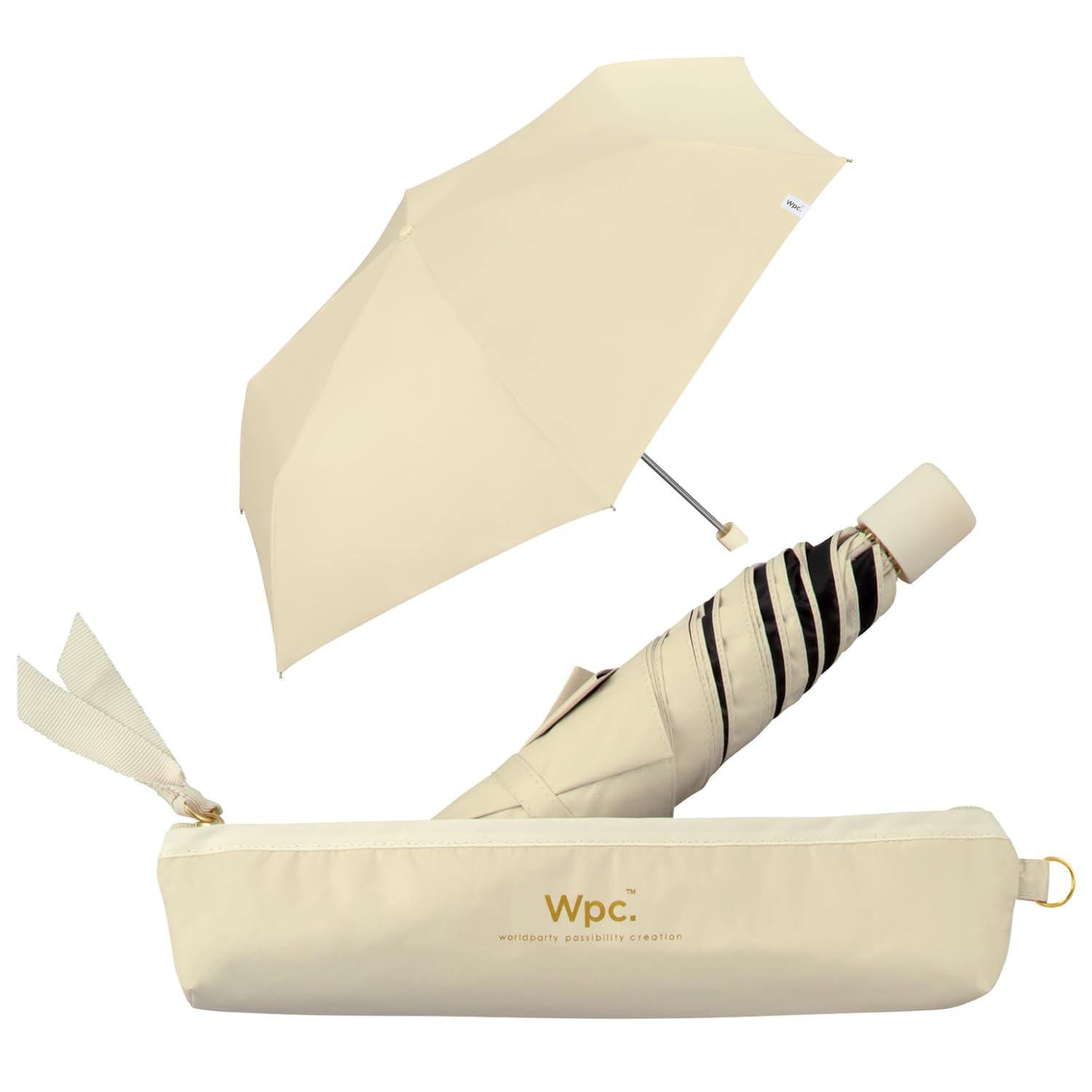 【送料無料】Wpc. 日傘 オールウェザーパラソル 折りたたみ傘 50cm レディース 晴雨兼用 遮光 UVカット..