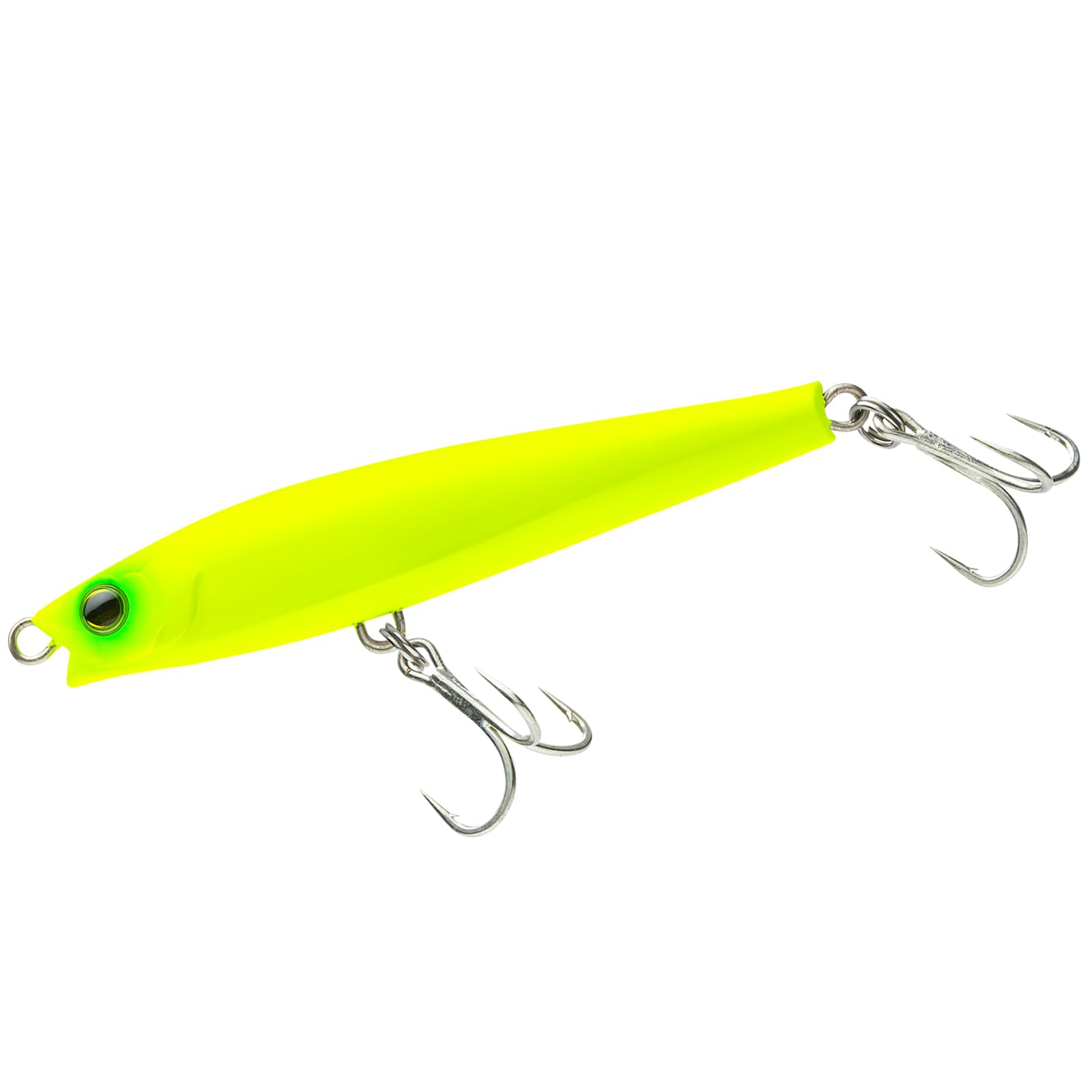 【送料無料】デュエル(DUEL) ハードコア モンスターショット(s) シンキングペンシル65mm/80mm/95mm/110mm/125mm/140mm (青物 ヒラメ サワラ シーバス マゴチ サゴシ) 遠投 色：MCL(マットチャート)、サイズ：80mm