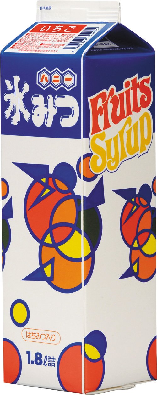 【送料無料】ハニー氷みつA イチゴ 1.8L サイズ：1.8リットル (x 1)