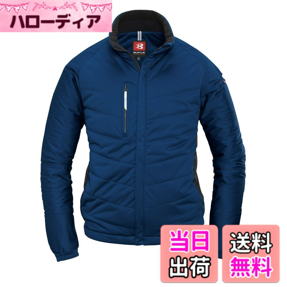 【送料無料】[バートル] 防風ストレッチ系防寒ブルゾン 秋冬用 7410 色：ネイビー、サイズ：M