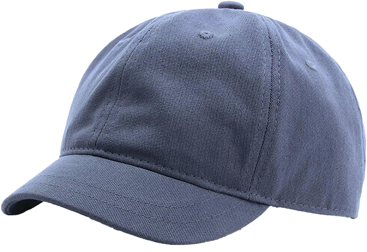 【送料無料】[ハベリィ] 柔らかい コットン ショート ブリム キャップ 帽子 野球 帽 無地 ベースボール..